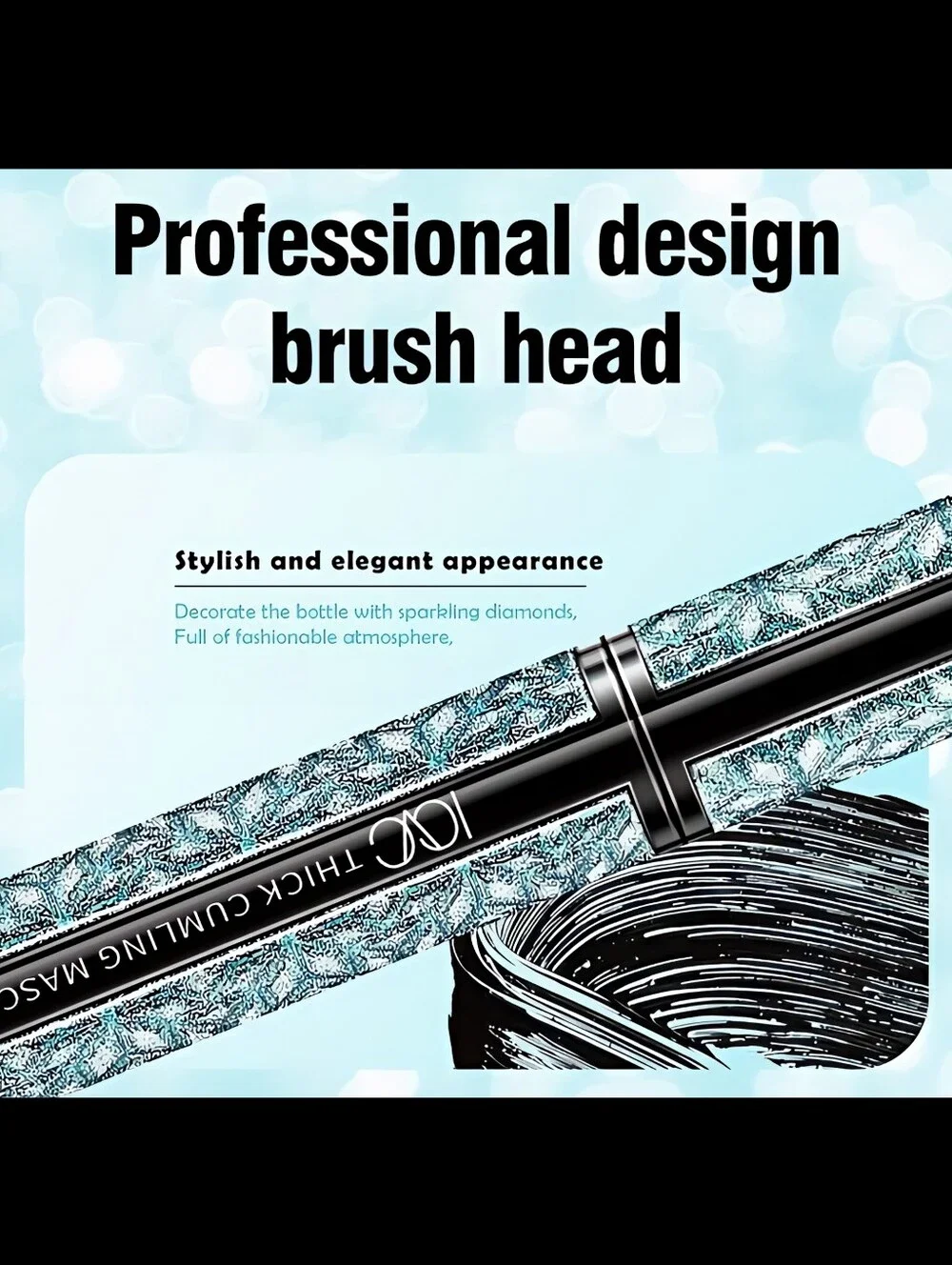 🆕️SET OF 2❣️4D FIBER RICH BLACK MASCARA WATERPROOF, CURLING & VOLUMINOUS